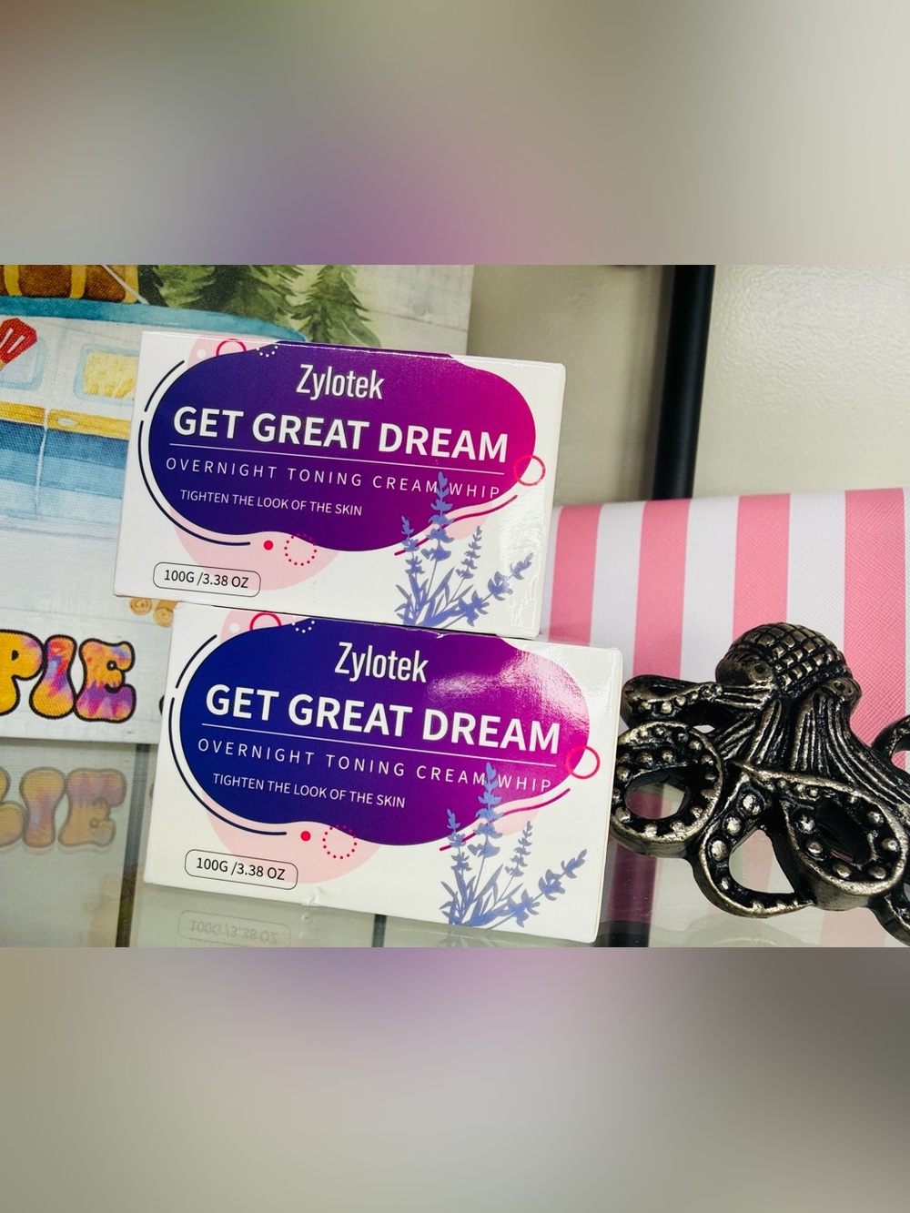 Zylotek Get Great Dream Overnight Toning Cream Whip - New set of 2